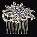 Remedios Vintage Crystal Bridal Hair Comb Wedding Hair Accessory