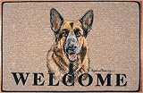 Eigenschaften Otter House  / German Shepherd Dog - Deutscher Schäferhund - Indoor Mat - Fußabstreifer - ...