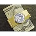 Buffalo Nickel Goldtone Moneyclip