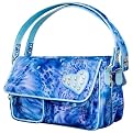 Rebelle Signature Friendship Bag Double Zip Around Saddle Bag - Blue