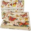 Butterflies Combination Set: Accordeon Elastic Bound file folders and tabbed folders set