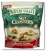 Nature Valley Granola Nut Clusters, Roasted Almond, 5-Ounce Pouches (Pack of 5)