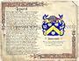 Lepard Coat of Arms/ Family Crest on Fine Paper and Family History (IN Stock)
