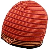 NBA adidas Miami Heat Red Vibe Striped Cuffless Knit Beanie
