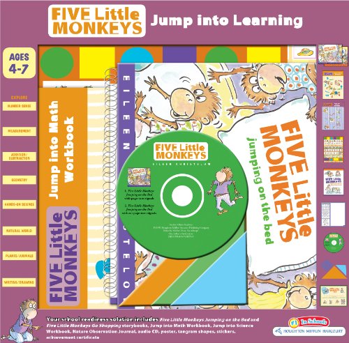 five little monkeys jump into learning a five little monkeys story