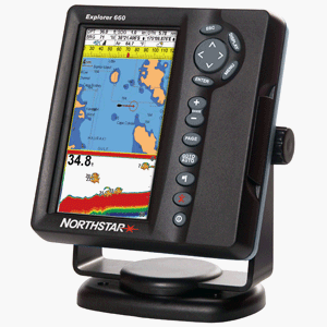 Explorer 660 GPS w  Antenna by Northstar