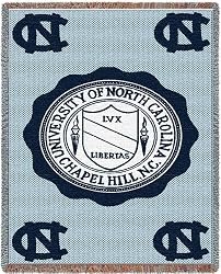 Univ of North Carolina Chapel Hill - 69 x 48 Blanket/Throw - North Carolina Tar Heels - UNC