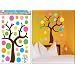 BRIGHT POLKA DOT TREE Childrens Wall Stickers for Girls Bedroom or Childrens Playroom, Babies Nursery (Kids Stickarounds)