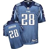 Chris Johnson Tennessee Titans Reebok Youth Premier Jersey - Youth-L