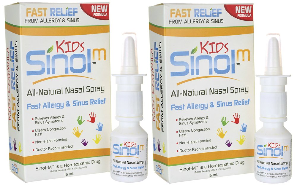 Amazon.com : Kids Sinol-m All-natural Nasal Spray-allergy & Sinus ... Amazon.com : Kids Sinol-m All-natural Nasal Spray-allergy & Sinus ...