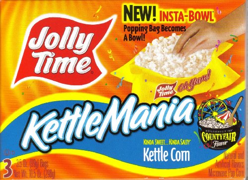 Jolly Time KettleMania Microwave Kettle Corn Popcorn