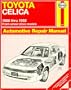 Toyota Celica Fwd Automotive Repair Manual: All Toyota Celica Front Wheel Drive Models 1986 Through 1992 (Haynes Automotive Repair Manual)