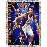 Steve Nash #13Phoenix Suns NBA Woven Tapestry Throw Blanket (48x60)