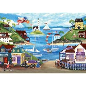Ravensburger Lovely Seaside - 500 Piece Puzzle