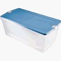 RUBBERMAID 96 Qt Snaptopper Storage Box Sold in packs of 00004