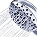Luxury Handheld Shower Heads - Rain Shower Head By Smartier - High Pressure & Premium Comfort - Premium Chrome - Best Rain Spray Shower Head - 5 Foot Hose, Holder Included - Ultra Flexible - 5 Setting