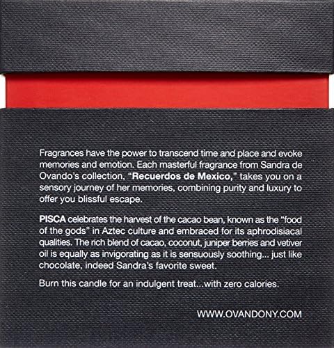 Ovando Pisca Fragrance Candles, 10.5 oz.