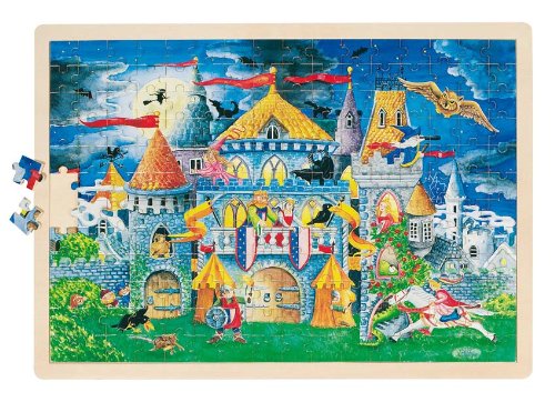 Goki 57949 Holz Puzzle M&auml;rchenstunde 192-teilig Preisvergleich