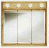  : Sunnywood Prod. LO3036TL Campton Tri-View Wall Cabinet