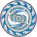 Pool Mosaic Drop-In Underwater Swimming Pool Art - Dolphins Mosaic