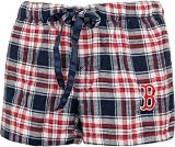 Boston Red Sox Women's Harmony Flannel Shorts