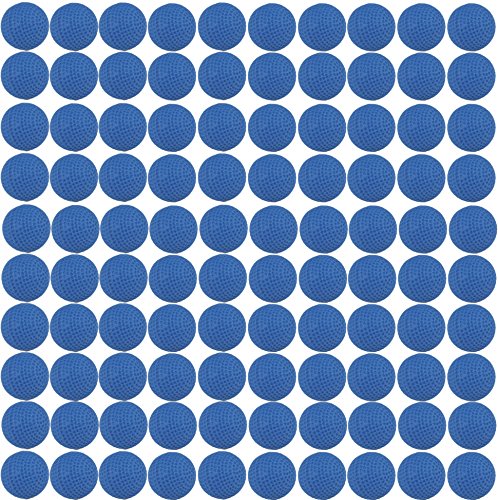 Cornucopia Refill Bullet Balls for Nerf Rival, 100 Pieces, Blue