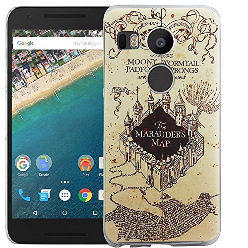 Nexus 5X Case, LG Nexus 5X Case, Harryshell(TM) Slim fit Tpu Gel Flexible Silicone Soft Case Cover Skin Protective for LG Google Nexus 5X / 5 2nd Gen 2015 (B-74)