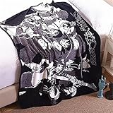 Fatacy Anime One Piece Red Whole Roles CORAL FLEECE Throw Blanket 50" X 60" Polyester blanket