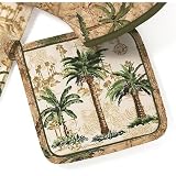 Tropical Palm Tree Kitchen Dinning Potholder