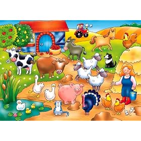 Orchard Toys Who's On The Farm? Puzzle