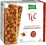 Kashi TLC Crunchy Granola Bar, Pumpkin Spice Flax, 6-2 Bars Pouches, 1.4-Ounces (Pack of 12)