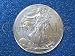 2011 American Silver Eagle Coin in "Air-Tite" Capsule