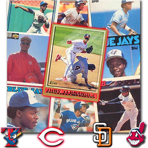 Toronto Blue Jays Tony Fernandez Player Cards