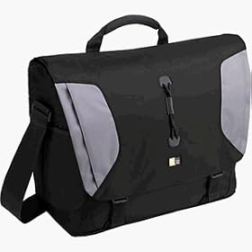 Click here to buy LNM-15F Blk Nylon Durableand Ltwt Messenger Bag for Laptop 15.4IN by Case Logic.