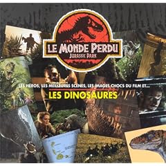 Le monde perdu le grand livre des dinosaures