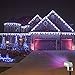 Christmas Laser Lights Projector Waterproof Star Red & Blue Landscape Lights with RF Wireless Remote by Starry Laser Lights