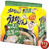 ハウス うまかっちゃん博多からし高菜風味 5食P×6個