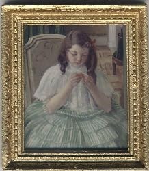 Dollhouse Artwork Victorian Painting by Mary Cassat
