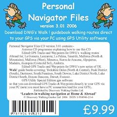 GPS Personal Navigator Files: CD Version 3.01