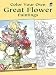 Color Your Own Great Flower Paintings (Dover Pictorial Archives) by Marty Noble