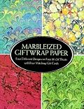 Marbleized Giftwrap Paper (Giftwrap--4 Sheets, 4 Designs)