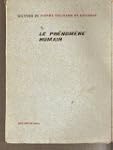 Oeuvres de pierre teilhard de chardin...
