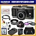 Olympus E-P3 PEN Digital Camera with 14-42mm Lens (Black) + SSE Pro Kit: Includes - 0.45x Wide Angle Lens, 2x Telephoto Lens, 8GB SDHC Memory Card, Card Reader, Carrying Case, 3 Piece Professional Filter Kit (UV,CPL,FLD), Replacement BLS1 Battery, Travel Charger, HDMI Cable And More