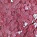 6mm Round Flat Sequins Rose Pink Shiny Pink Luster Shiny Opaque