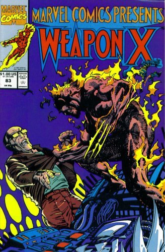 Marvel Comics Presents #83 : Wolverine as Weapon X, Firestar, Hawkeye, & the Human Torch (Marvel Comics)