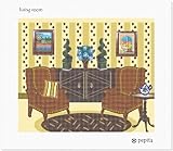 IMAGE OF Living Room Needlepoint Canvas