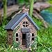 Yaze Retail The Adorable Fairy Garden House with A Door That Opens and Closes | 7 Tall | Cute Windows On All Sides of The House | Perfect for Any Garden Or Patio