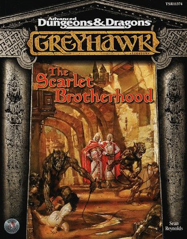 Cover image : SCARLET BROTHERHOOD (Advanced Dungeons & Dragons : Greyhawk Accessory)