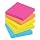 Post-it Notes Value Pack with Free Flag Highlighter, 3 x 3-Inches, Assorted Neon Colors, 12-Pads/Pack