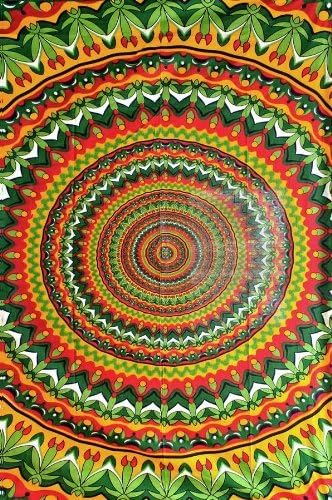 58"X82" Scallop Circles Tapestry